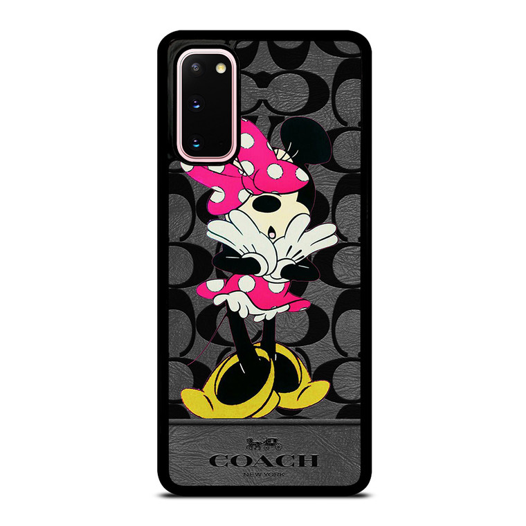COACH NEW YORK MINNIE MOUSE Samsung Galaxy S20 Case Cover