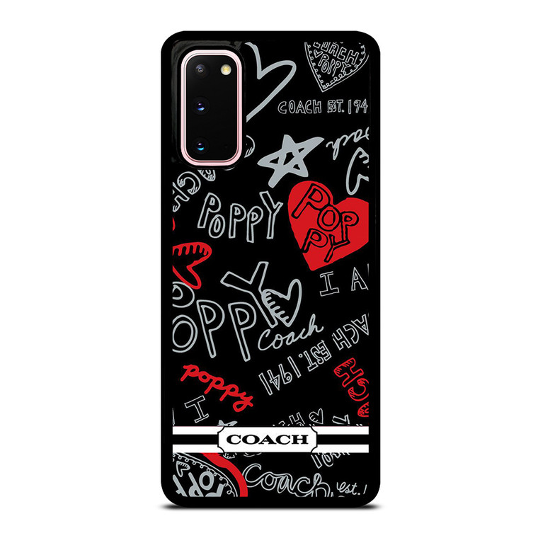 COACH NEW YORK POPPY Samsung Galaxy S20 Case Cover