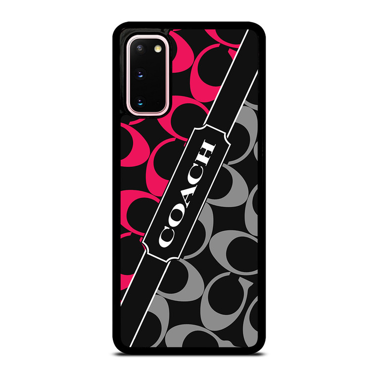 COACH NEW YORK RED WHITE Samsung Galaxy S20 Case Cover