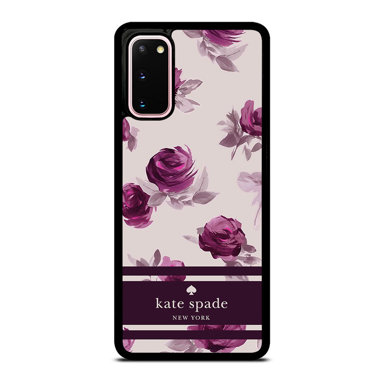 KATE SPADE FLORAL PURPLE Samsung Galaxy S20 Case Cover
