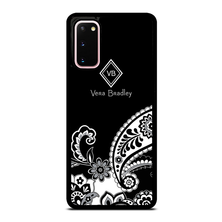 VERA BRADLEY BLACK AND WHITE Samsung Galaxy S20 Case Cover