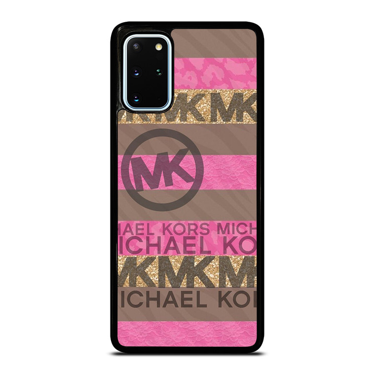 MICHAEL KORS PINK STRIP LOGO Samsung Galaxy S20 Plus Case Cover