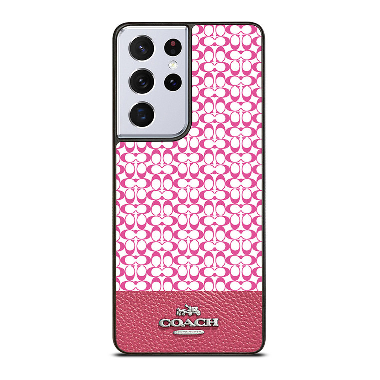 COACH NEW YORK PINK Samsung Galaxy S20 Ultra Case Cover