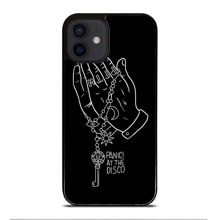 PANIC AT THE DISCO BLACK LOGO iPhone 12 Mini Case Cover