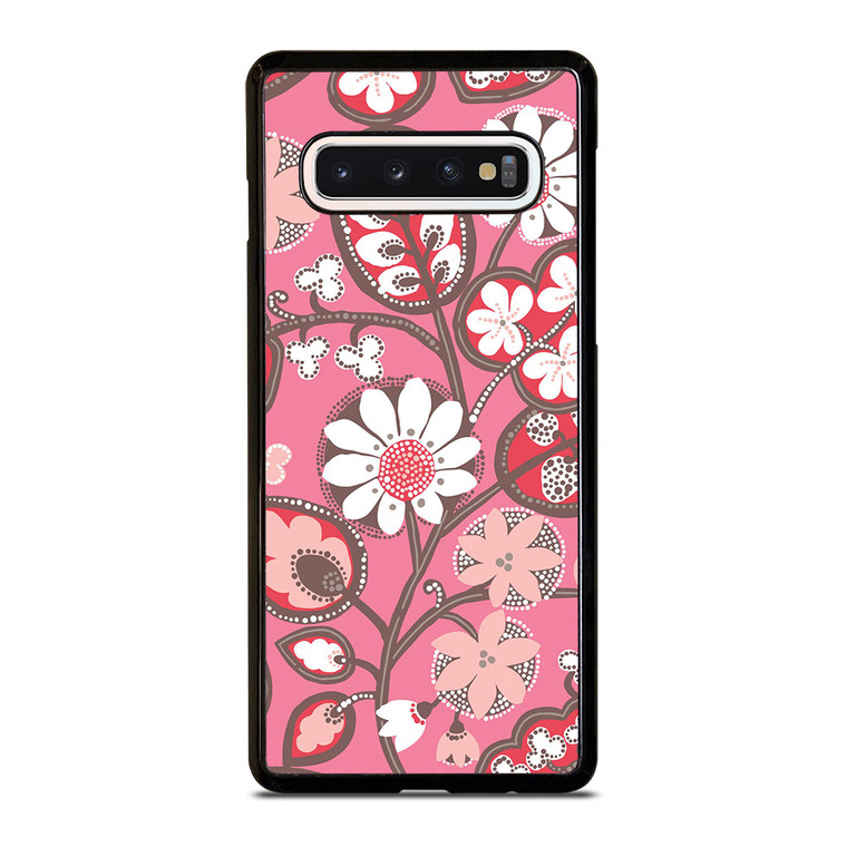 BLUSH PINK VERA BRADLEY PRINT Samsung Galaxy S10 Case Cover
