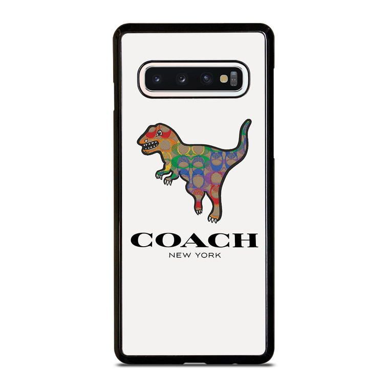 COACH NEW YORK DINOSAUR Samsung Galaxy S10 Case Cover