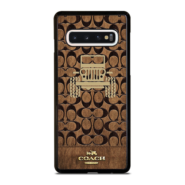 COACH NEW YORK JEEP 2 Samsung Galaxy S10 Case Cover