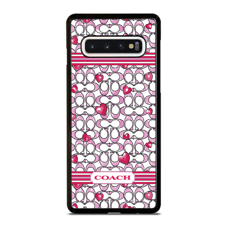 COACH NEW YORK LOVE Samsung Galaxy S10 Case Cover