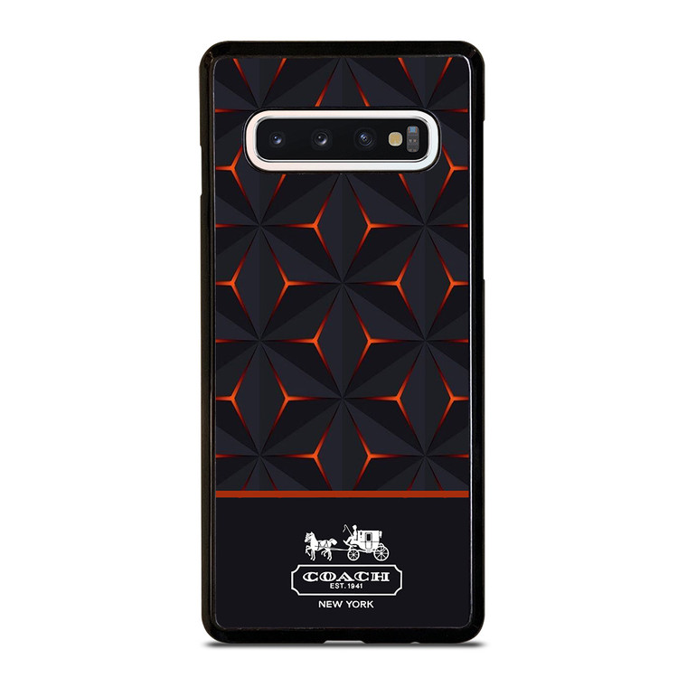 COACH NEW YORK PRISM Samsung Galaxy S10 Case Cover