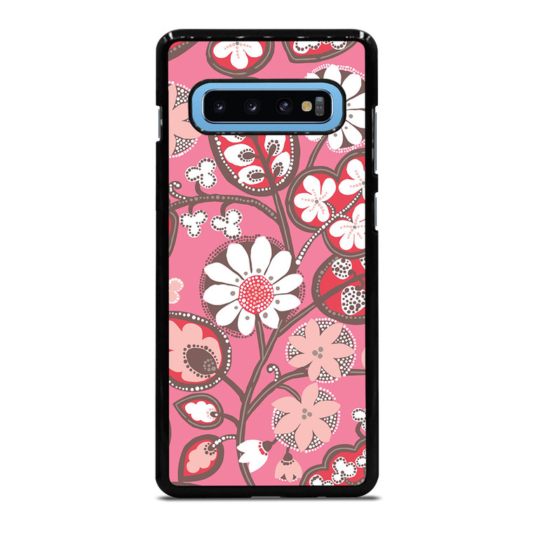 BLUSH PINK VERA BRADLEY PRINT Samsung Galaxy S10 Plus Case Cover