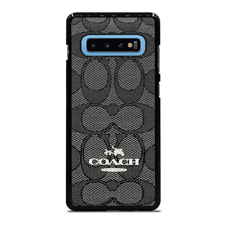COACH NEW YORK CHARLIE SIGNATURE Samsung Galaxy S10 Plus Case Cover