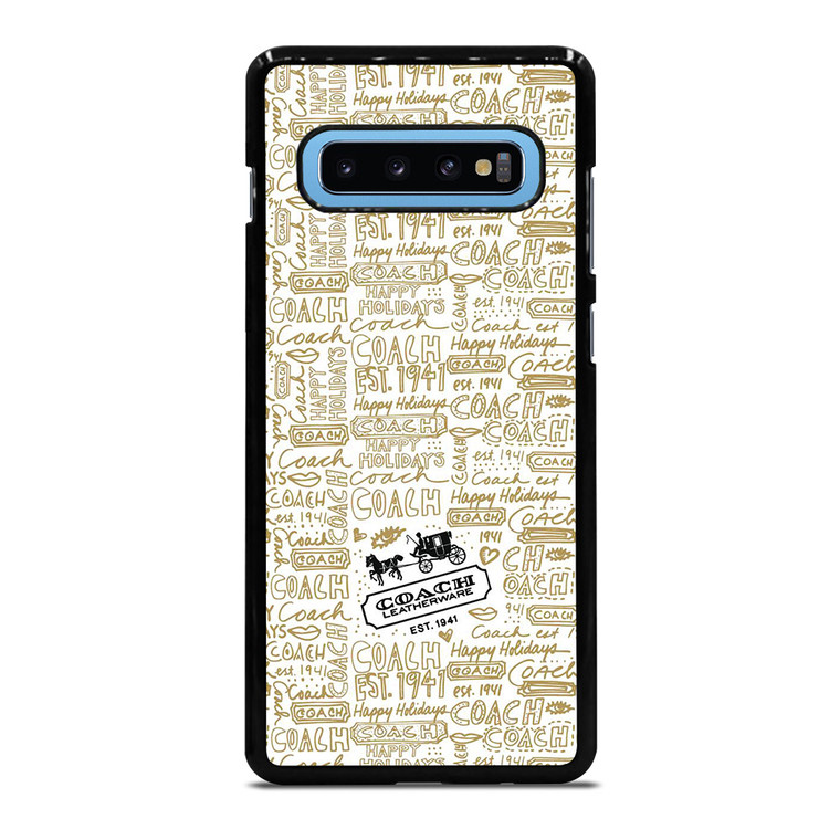 COACH NEW YORK COLLAGE Samsung Galaxy S10 Plus Case Cover