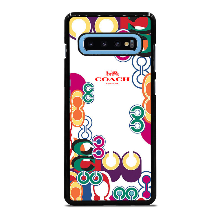 COACH NEW YORK COLOR Samsung Galaxy S10 Plus Case Cover