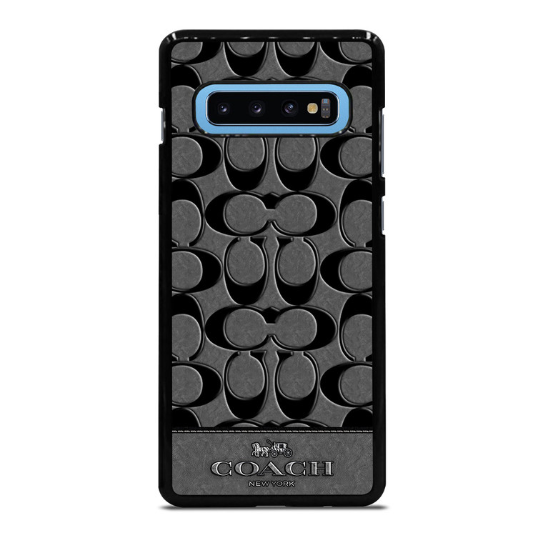 COACH NEW YORK GREY Samsung Galaxy S10 Plus Case Cover