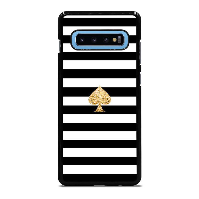 KATE SPADE GOLD AND STRIPES Samsung Galaxy S10 Plus Case Cover