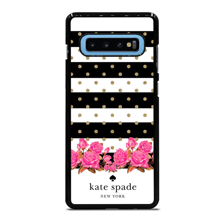 KATE SPADE NEW YORK FLORAL POLKADOTS Samsung Galaxy S10 Plus Case Cover
