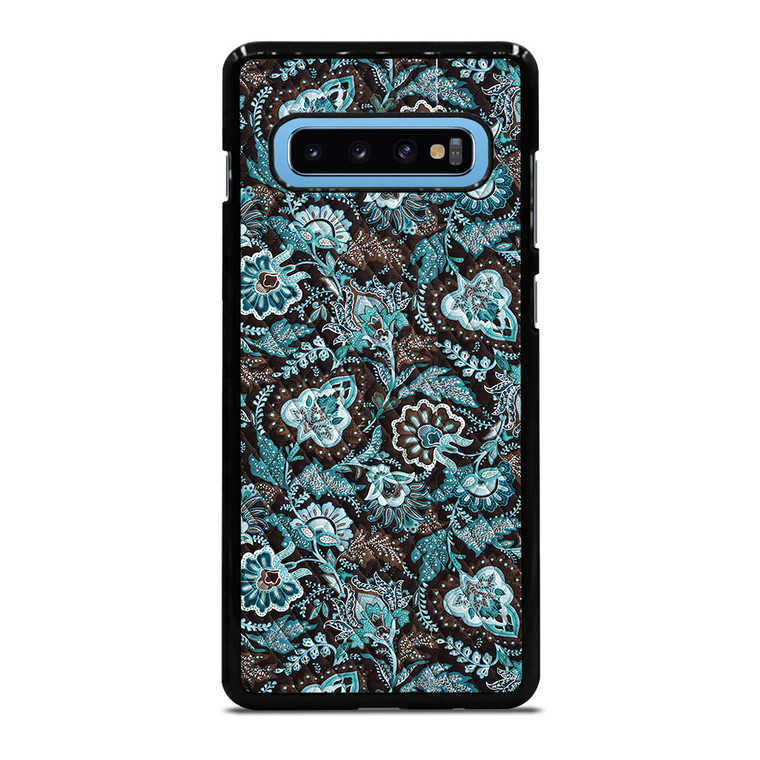 VERA BRADLEY JAVA BLUE Samsung Galaxy S10 Plus Case Cover