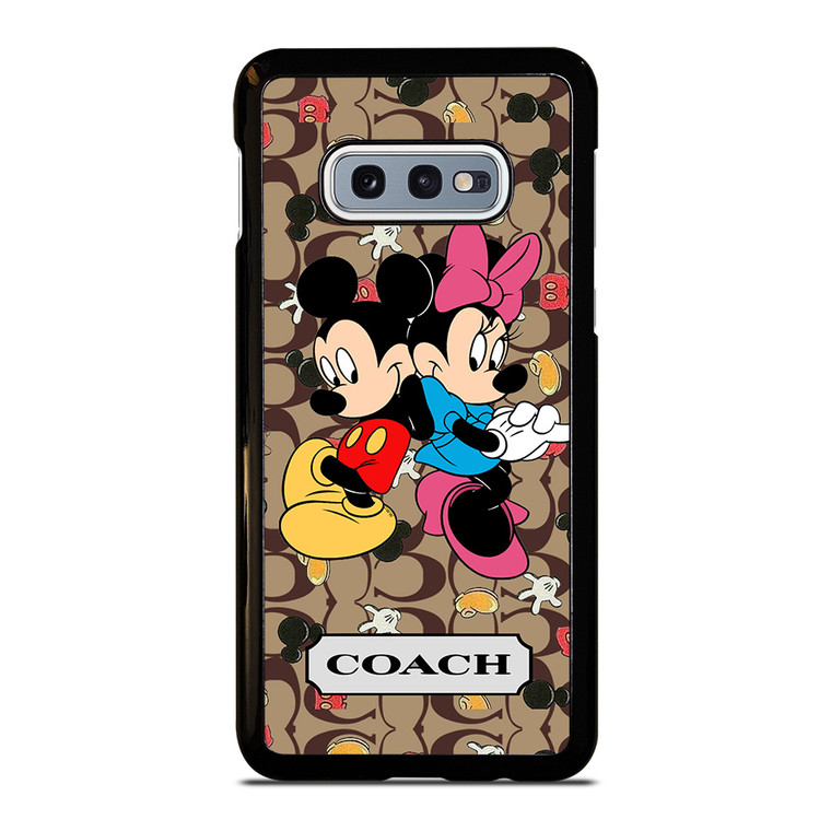 COACH MICKEY MINNIE MOUSE LOVE Samsung Galaxy S10e Case Cover
