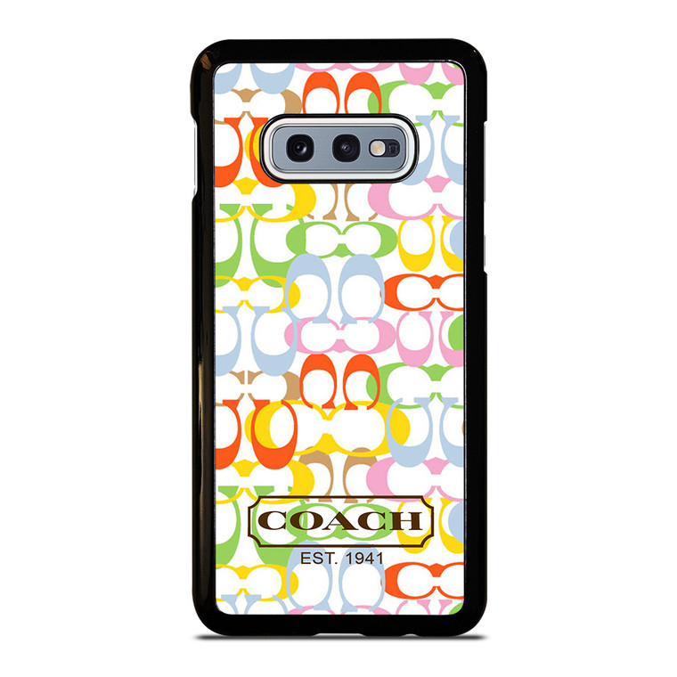 COACH NEW YORK COLORFUL Samsung Galaxy S10e Case Cover