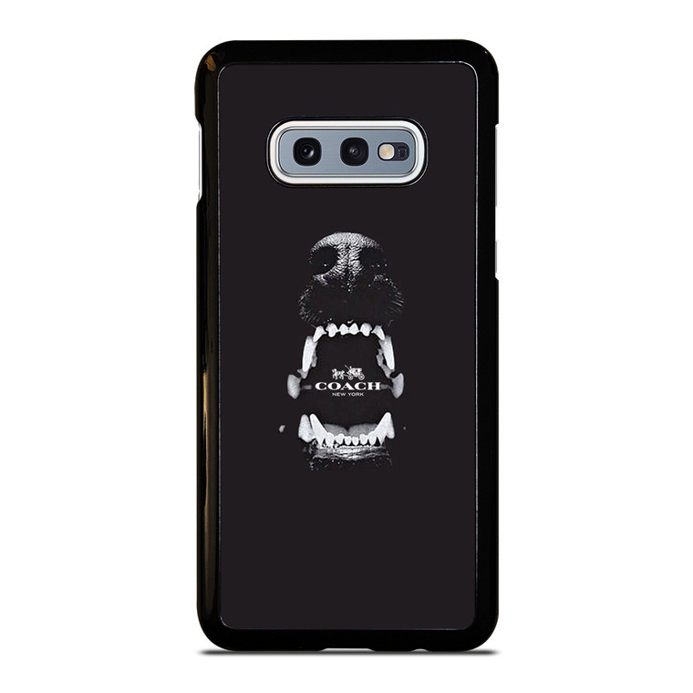 COACH NEW YORK LOGO DOG Samsung Galaxy S10e Case Cover