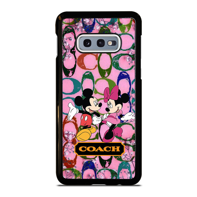 COACH PINK MICKEY MINNIE Samsung Galaxy S10e Case Cover