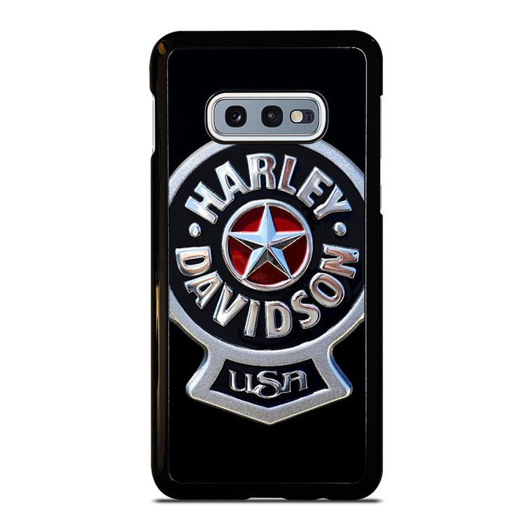 HARLEY DAVIDSON USA METAL EMBLEM Samsung Galaxy S10e Case Cover