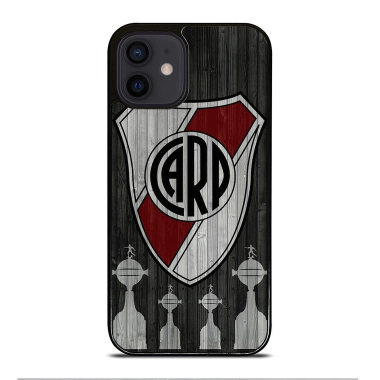 RIVER PLATE EL MAS GRANDE WOODEN LOGO iPhone 12 Mini Case Cover