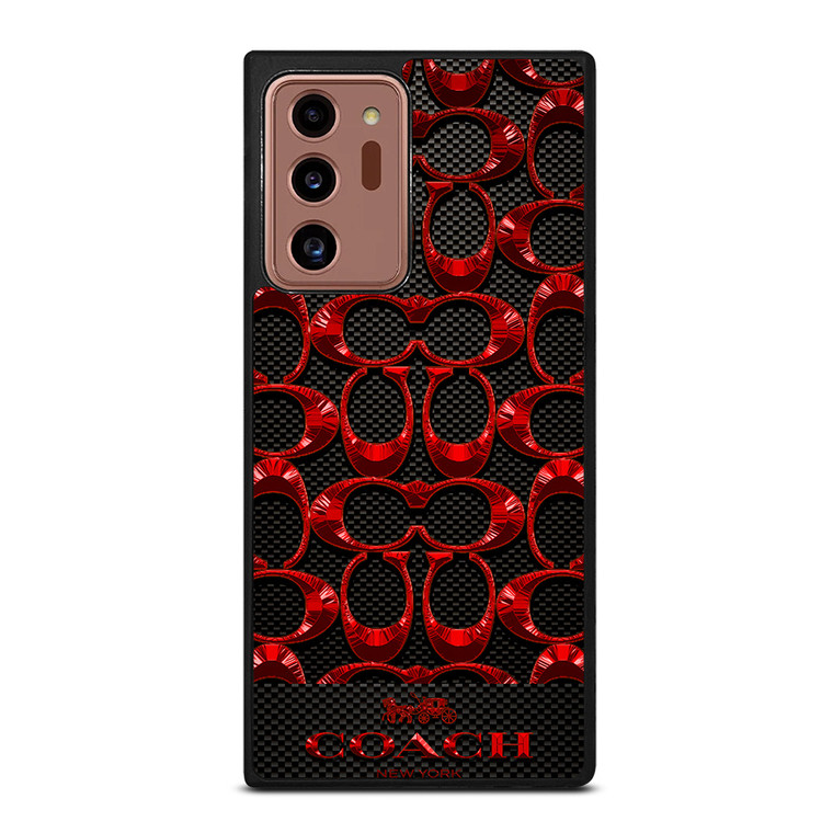 COACH NEW YORK CARBON Samsung Galaxy Note 20 Ultra Case Cover COACH NEW YORK CARBON Samsung Galaxy Note 20 Ultra Case Cover