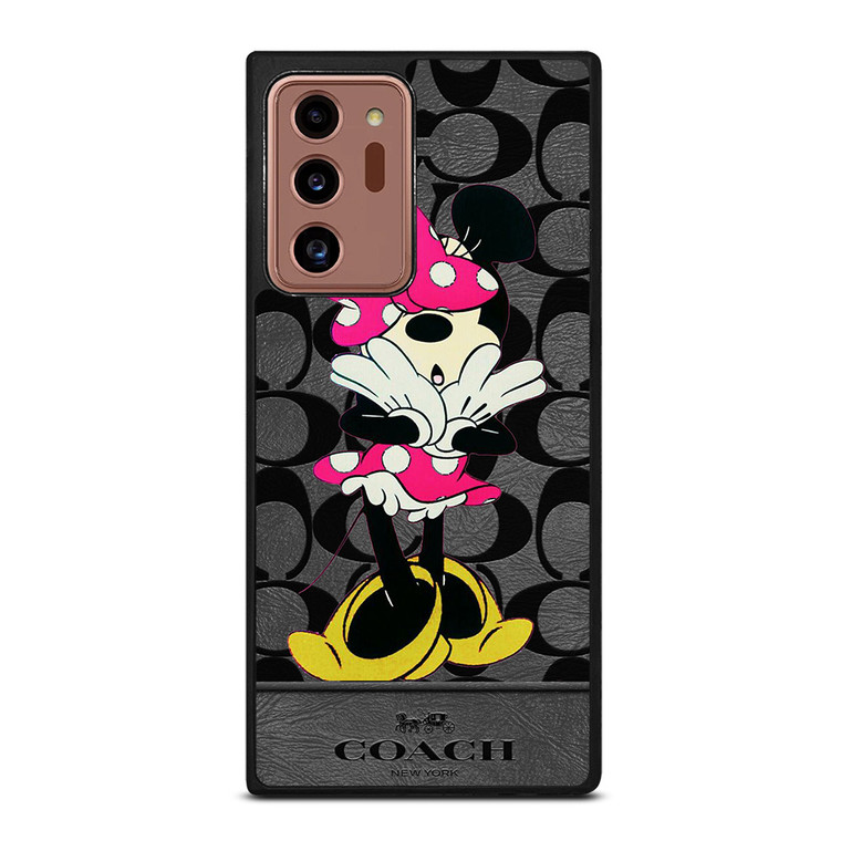 COACH NEW YORK MINNIE MOUSE Samsung Galaxy Note 20 Ultra Case Cover COACH NEW YORK MINNIE MOUSE Samsung Galaxy Note 20 Ultra Case Cover