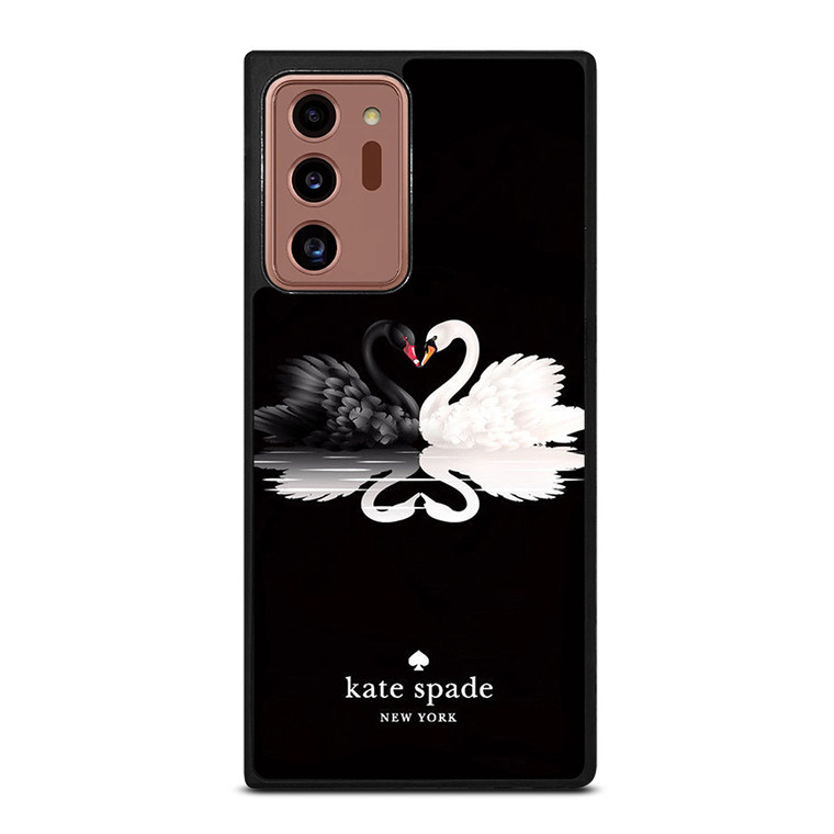 KATE SPADE BLACK WHITE SWAN Samsung Galaxy Note 20 Ultra Case Cover
