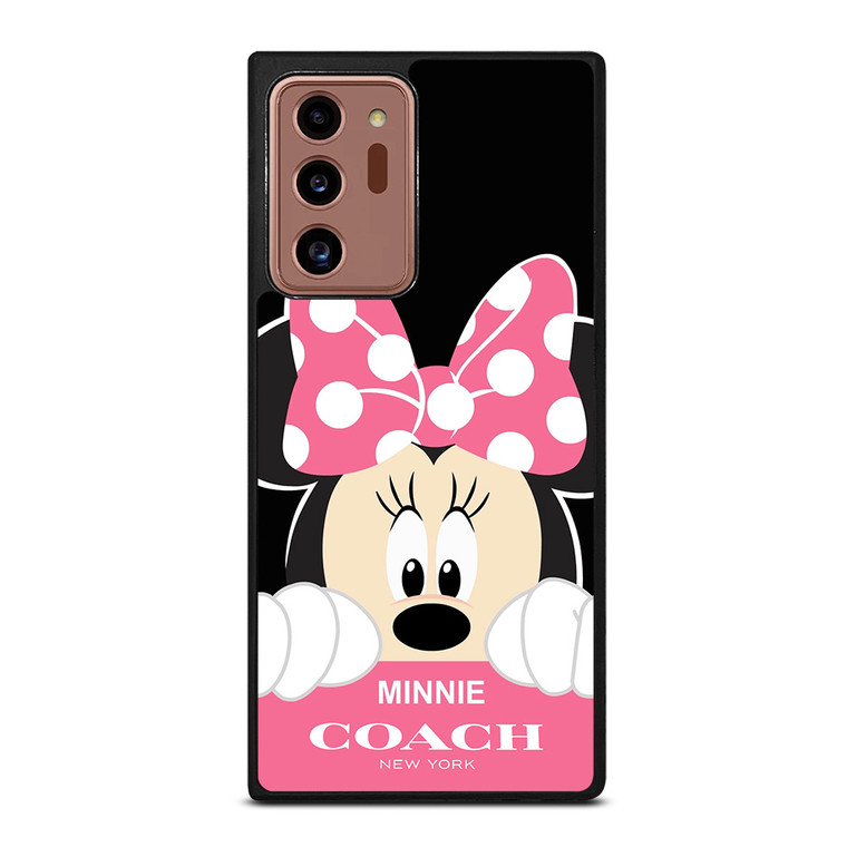 MINNIE MOUSE PINK COACH NEW YORK Samsung Galaxy Note 20 Ultra Case Cover MINNIE MOUSE PINK COACH NEW YORK Samsung Galaxy Note 20 Ultra Case Cover
