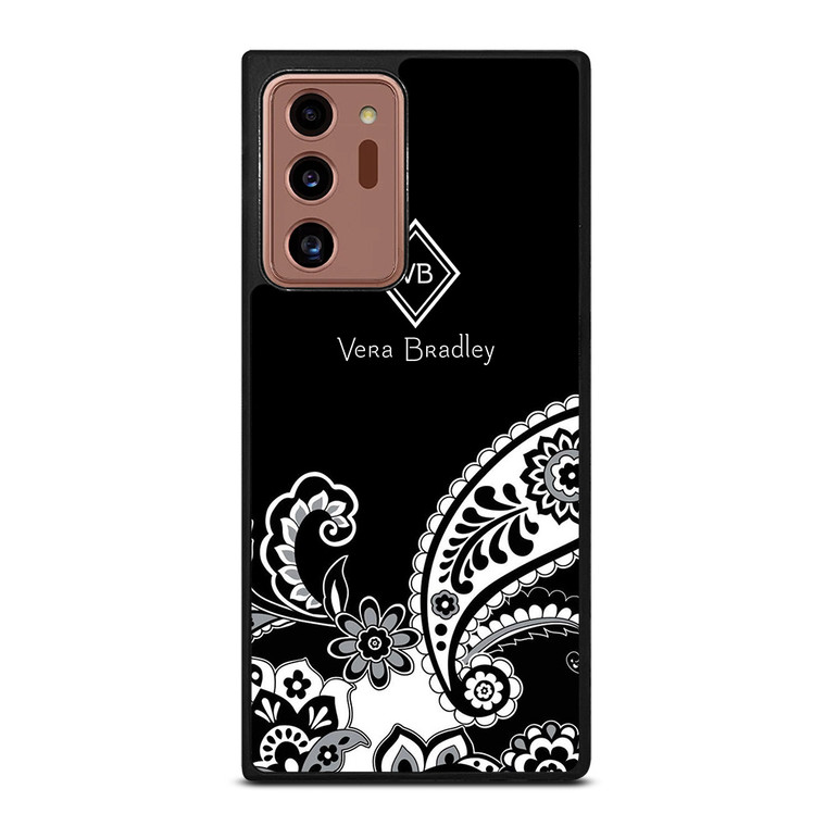 VERA BRADLEY BLACK AND WHITE Samsung Galaxy Note 20 Ultra Case Cover VERA BRADLEY BLACK AND WHITE Samsung Galaxy Note 20 Ultra Case Cover