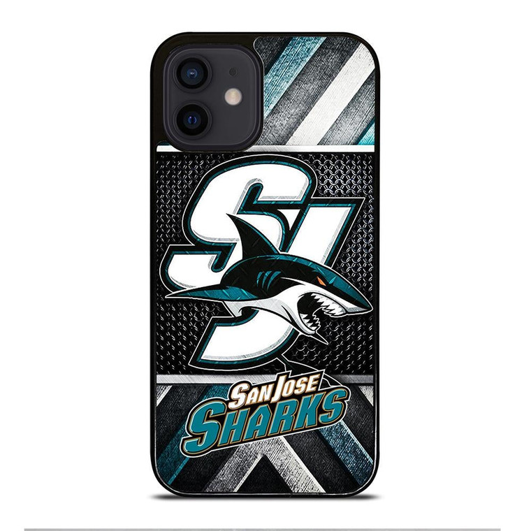 SAN JOSE SHARKS LOGO NHL iPhone 12 Mini Case Cover