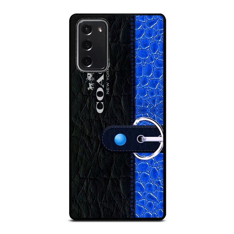 COACH BAG BLUE Samsung Galaxy Note 20 Case Cover