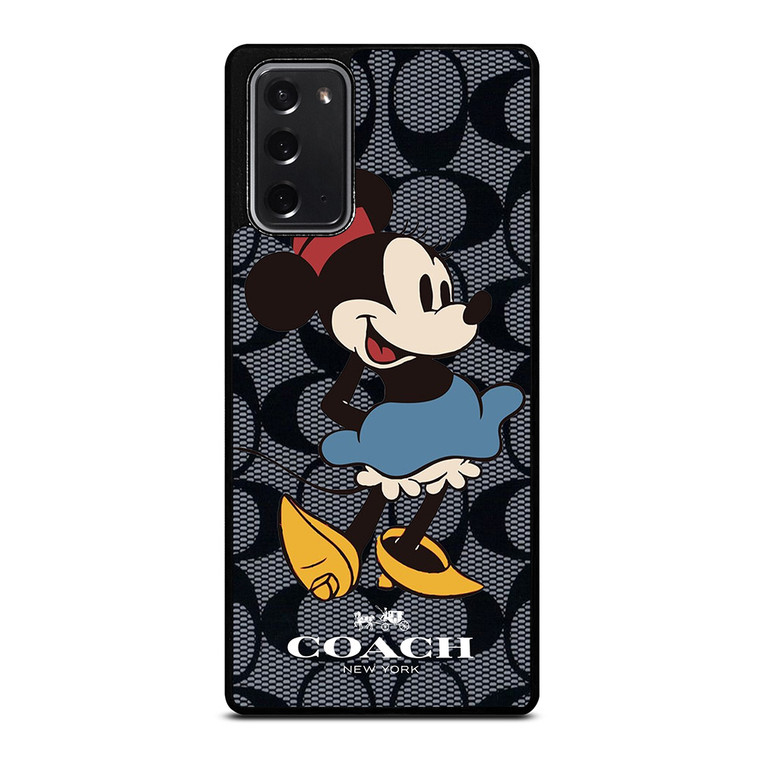 COACH MINNIE MOUSE  Samsung Galaxy Note 20 Case Cover COACH MINNIE MOUSE  Samsung Galaxy Note 20 Case Cover