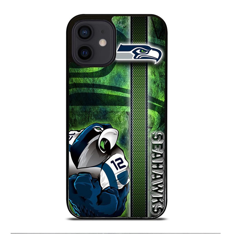 SEATTLE SEAHAWKS FOOTBALL iPhone 12 Mini Case Cover