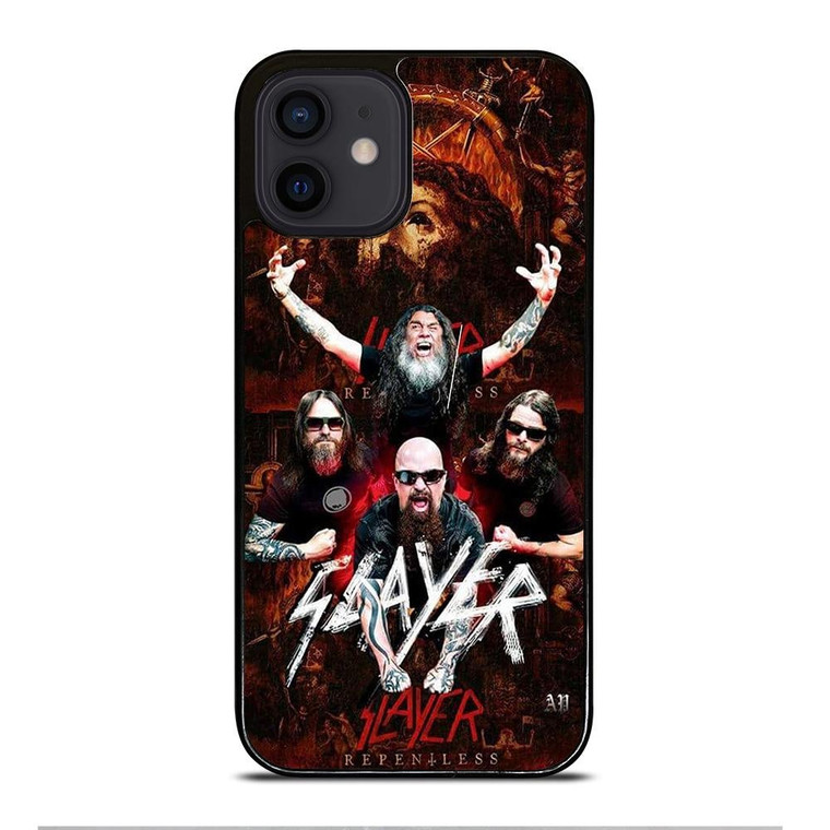 SLAYER METAL BAND POSTER iPhone 12 Mini Case Cover