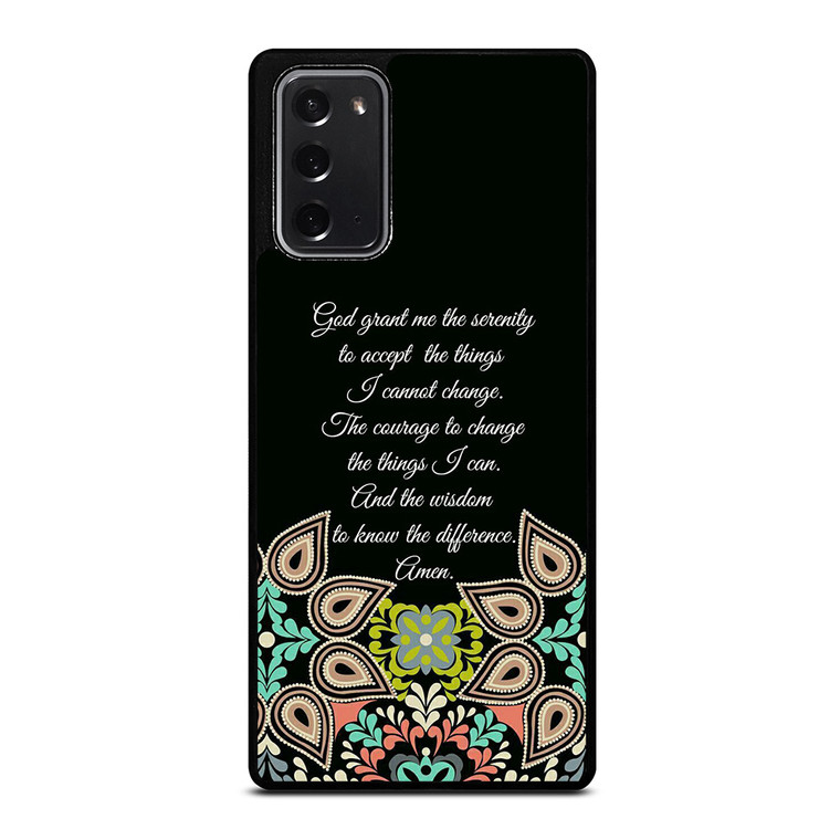VERA BRADLEY QUOTES Samsung Galaxy Note 20 Case Cover
