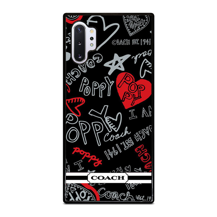 COACH NEW YORK POPPY Samsung Galaxy Note 10 Plus Case Cover