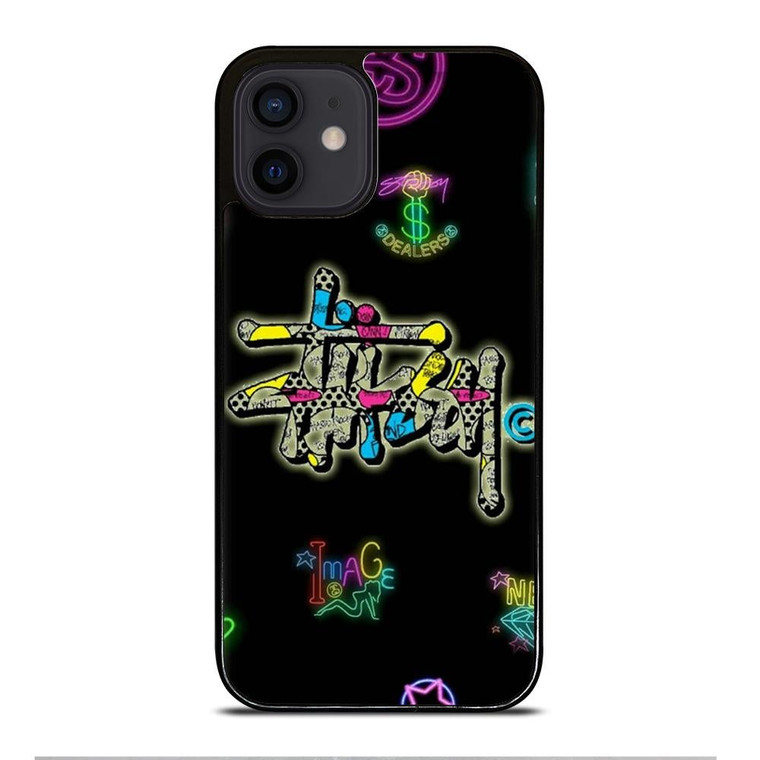 STUSSY LOGO COLOR FULL iPhone 12 Mini Case Cover