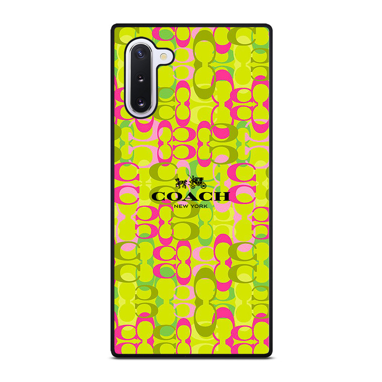 COACH NEW YORK NEW DESIGN Samsung Galaxy Note 10 Case Cover COACH NEW YORK NEW DESIGN Samsung Galaxy Note 10 Case Cover
