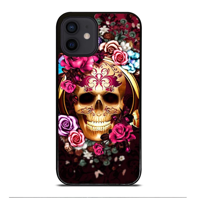 SUGAR SKULL FLOWER 2 iPhone 12 Mini Case Cover