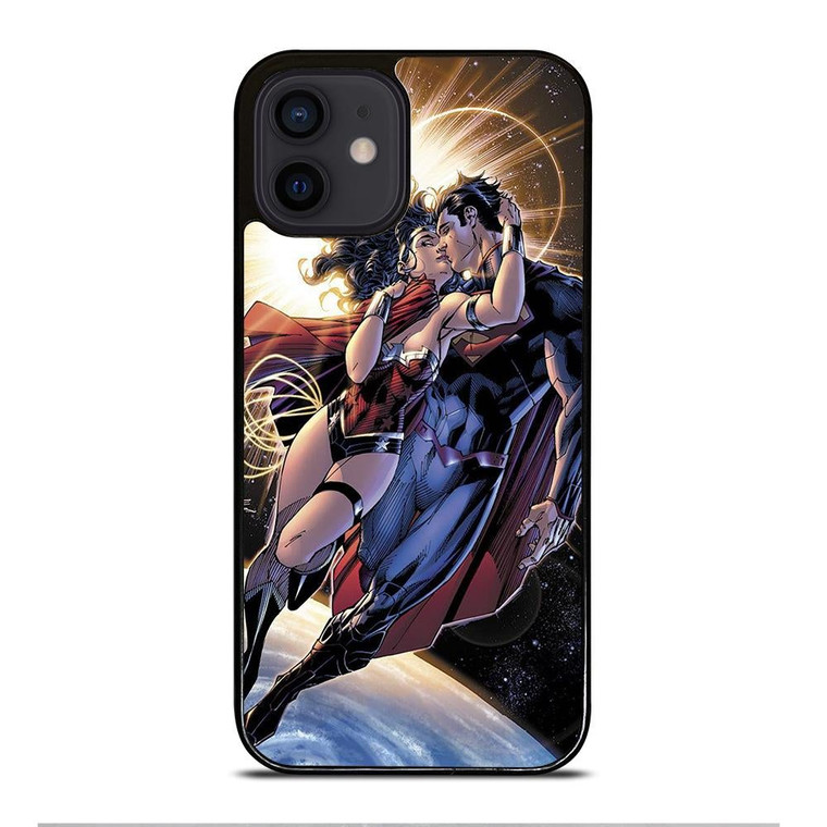 SUPERMAN KISSING WONDER WOMAN iPhone 12 Mini Case Cover