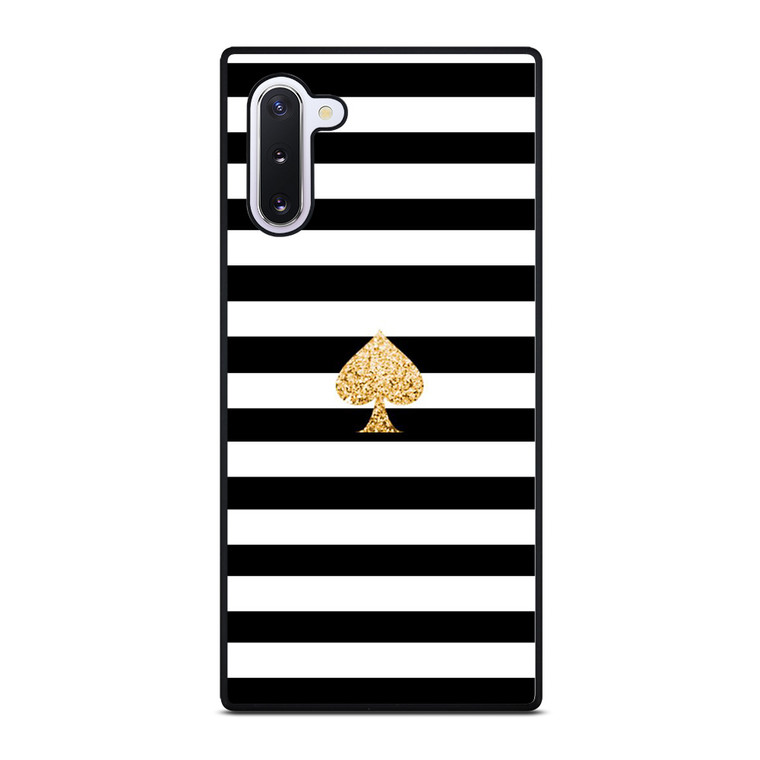 KATE SPADE GOLD AND STRIPES Samsung Galaxy Note 10 Case Cover