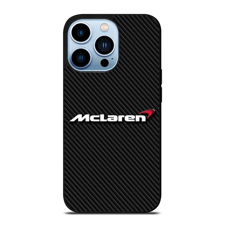 MCLAREN LOGO CARBON iPhone 13 Pro Max Case Cover