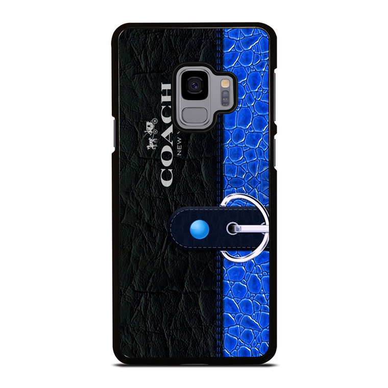 COACH BAG BLUE Samsung Galaxy S9 Case Cover