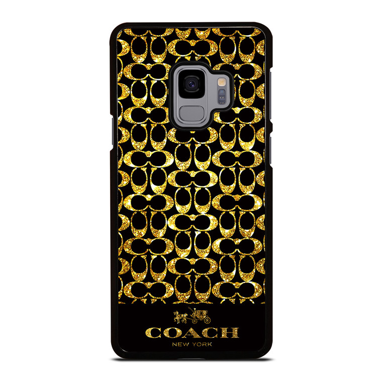 COACH NEW YORK GOLD Samsung Galaxy S9 Case Cover