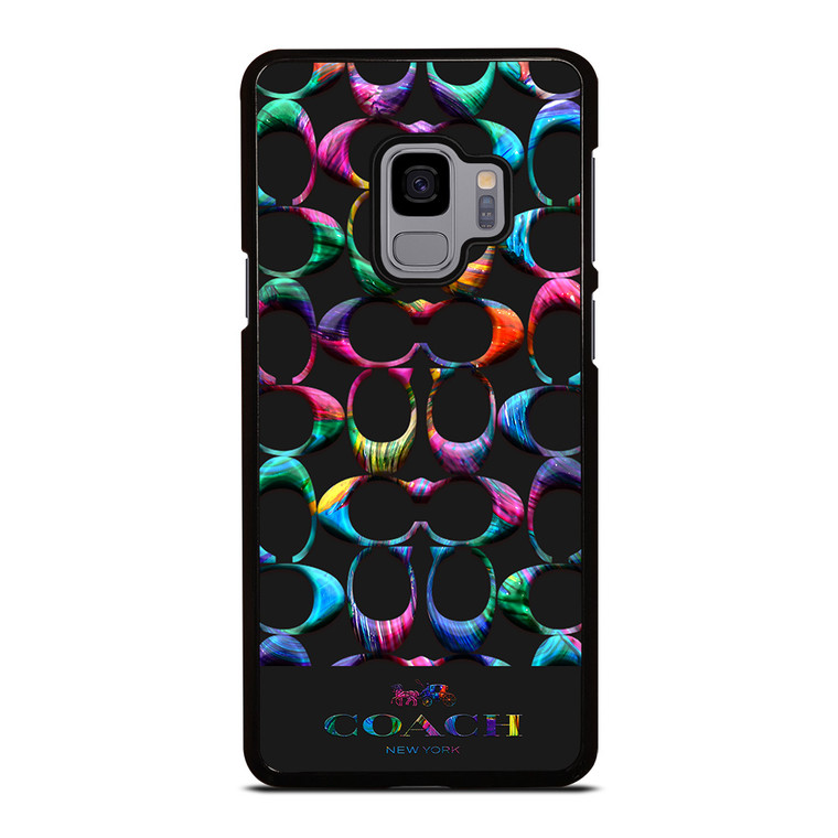COACH NEW YORK RAINBOW 2 Samsung Galaxy S9 Case Cover