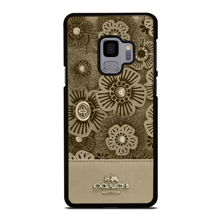 COACH NEW YORK TEA ROSE 2 Samsung Galaxy S9 Case Cover COACH NEW YORK TEA ROSE 2 Samsung Galaxy S9 Case Cover