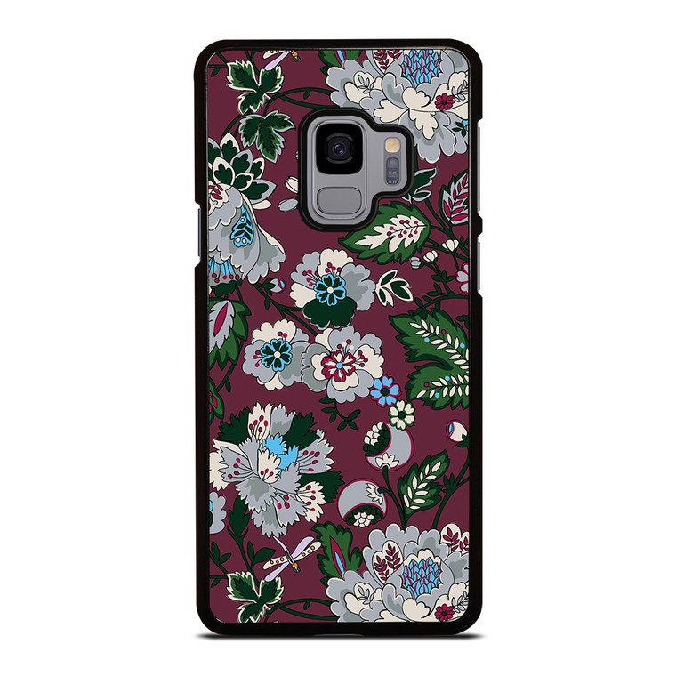 VERA BRADLEY BORDEAUX BLOOMS Samsung Galaxy S9 Case Cover